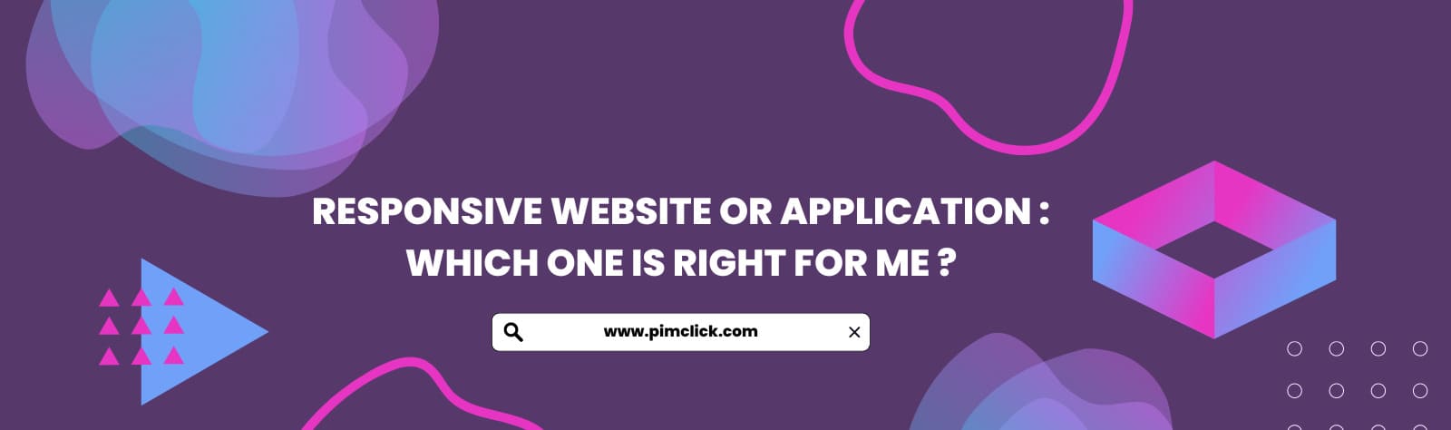 Responsive website - Pimclick